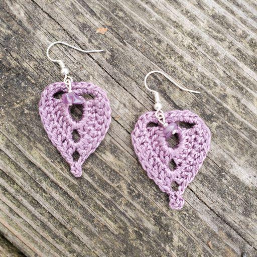 amethyst leaf earrings resize